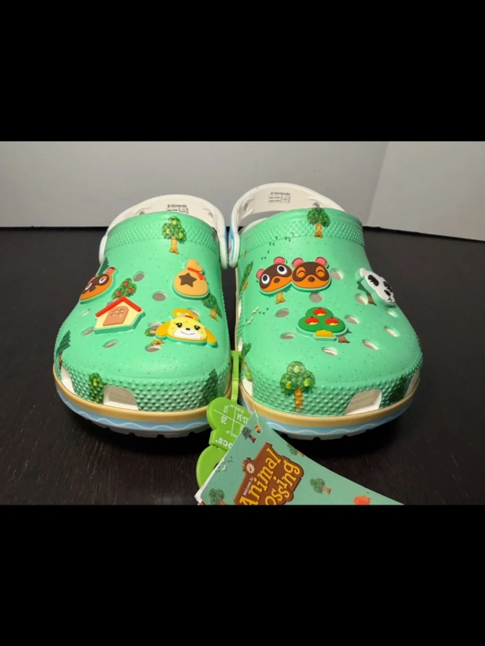 Crocs Animal Crossing Classic Clogs Unisex Big Kids J2/EU 33-34
